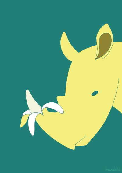 rhino banana